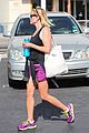 reese witherspoon matching fitness shorts shoes 24