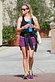 reese witherspoon matching fitness shorts shoes 27