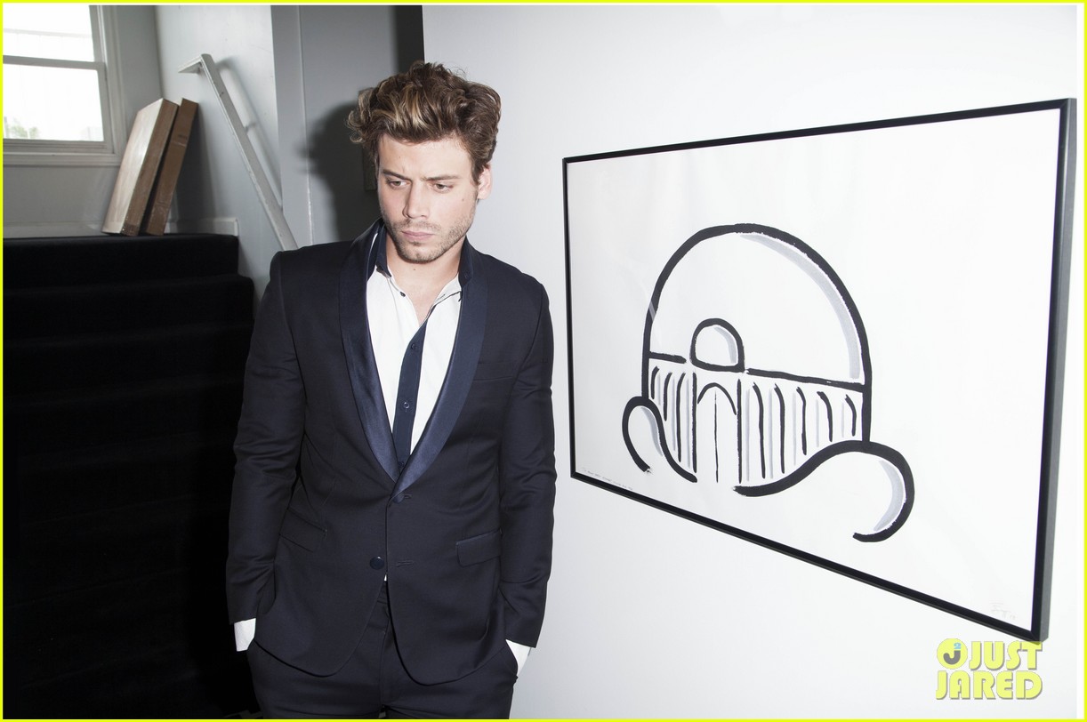 francois arnaud poses for interview magazine feature 04