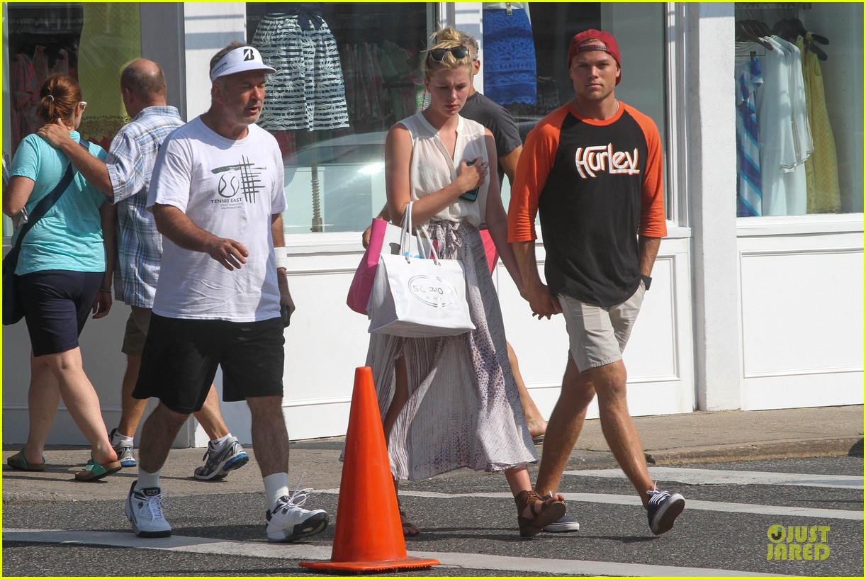 ireland baldwin slater trout hold hands in the hamptons 032914420