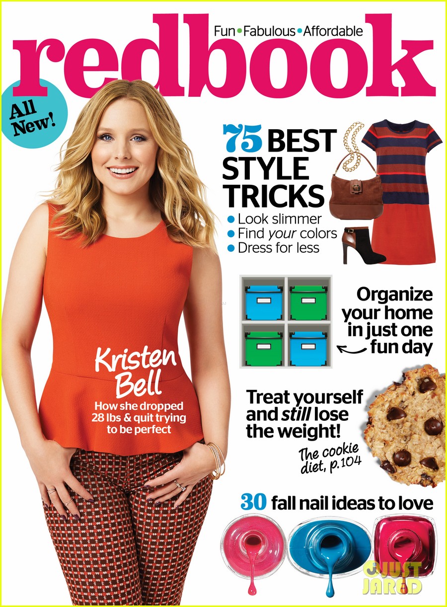 Kristen Bell to 'Redbook' I Refuse to Worry About My Baby Weight