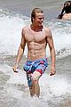 lucy hale more beach fun with shirtless graham rogers 05