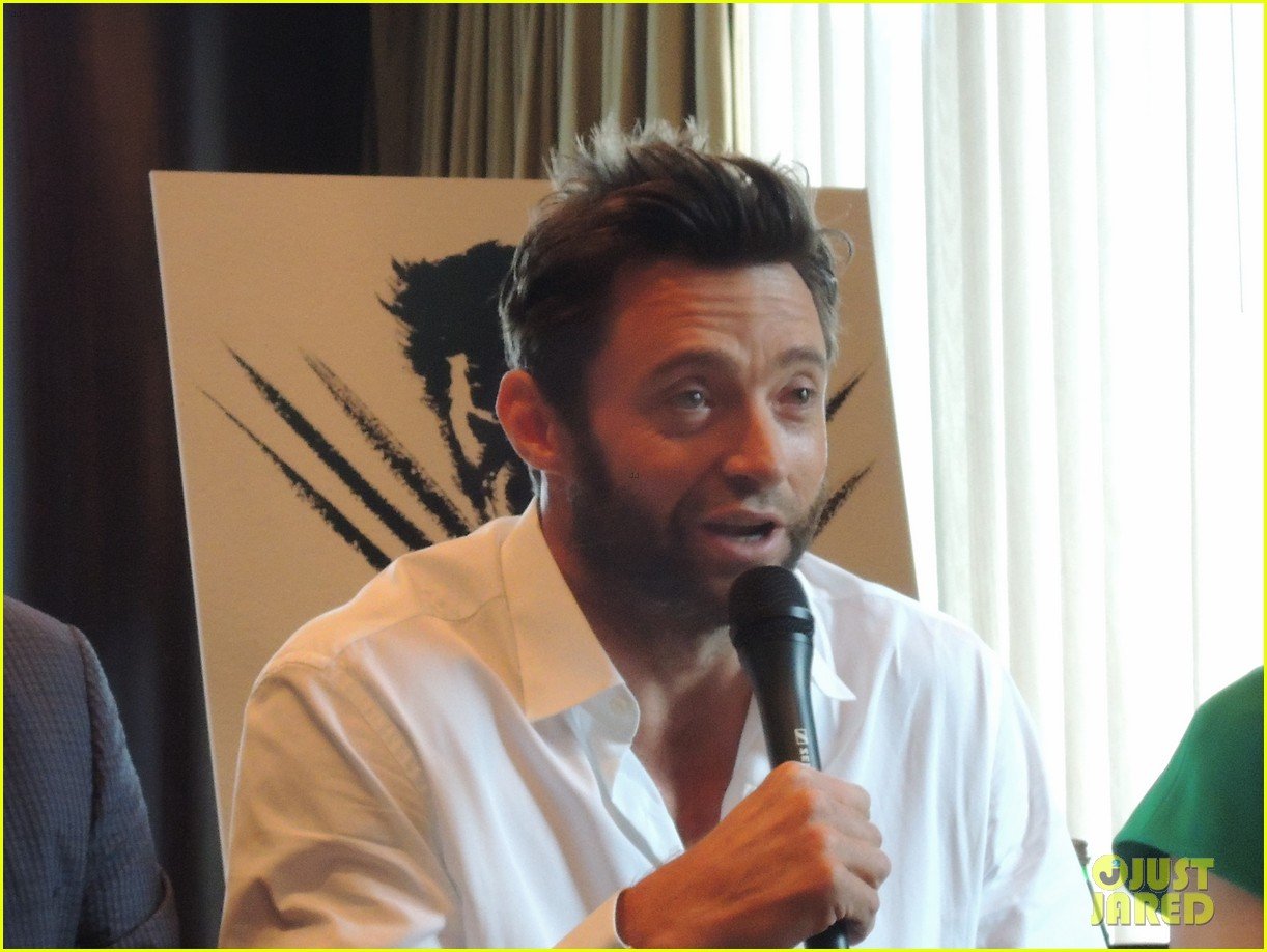 hugh jackman the wolverine press conference in nyc 042908815
