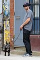 jake gyllenhaal takes his dog for a walk in nyc 17