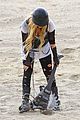 avril lavigne chainsaw action for rock n roll video shoot 13