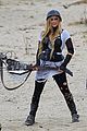 avril lavigne chainsaw action for rock n roll video shoot 18