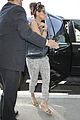 eva mendes flies out of los angeles 05