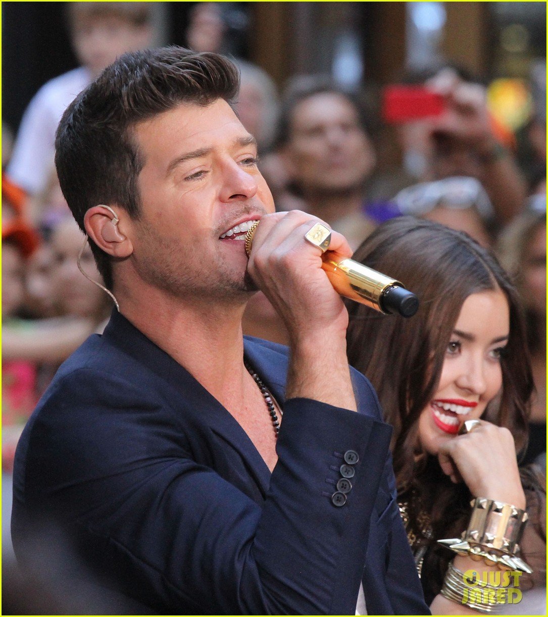 robin thicke today show performances watch now 14