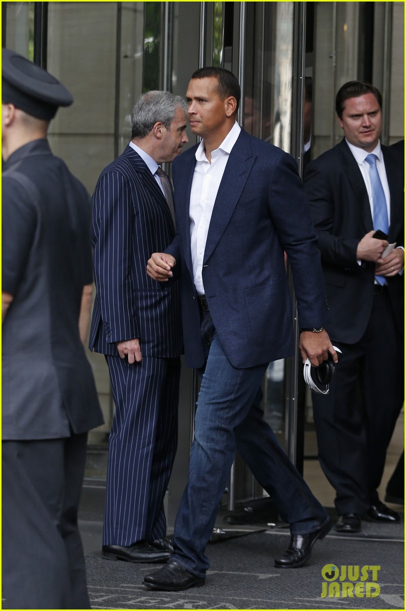 alex rodriguez steps out after record mlb suspension 04