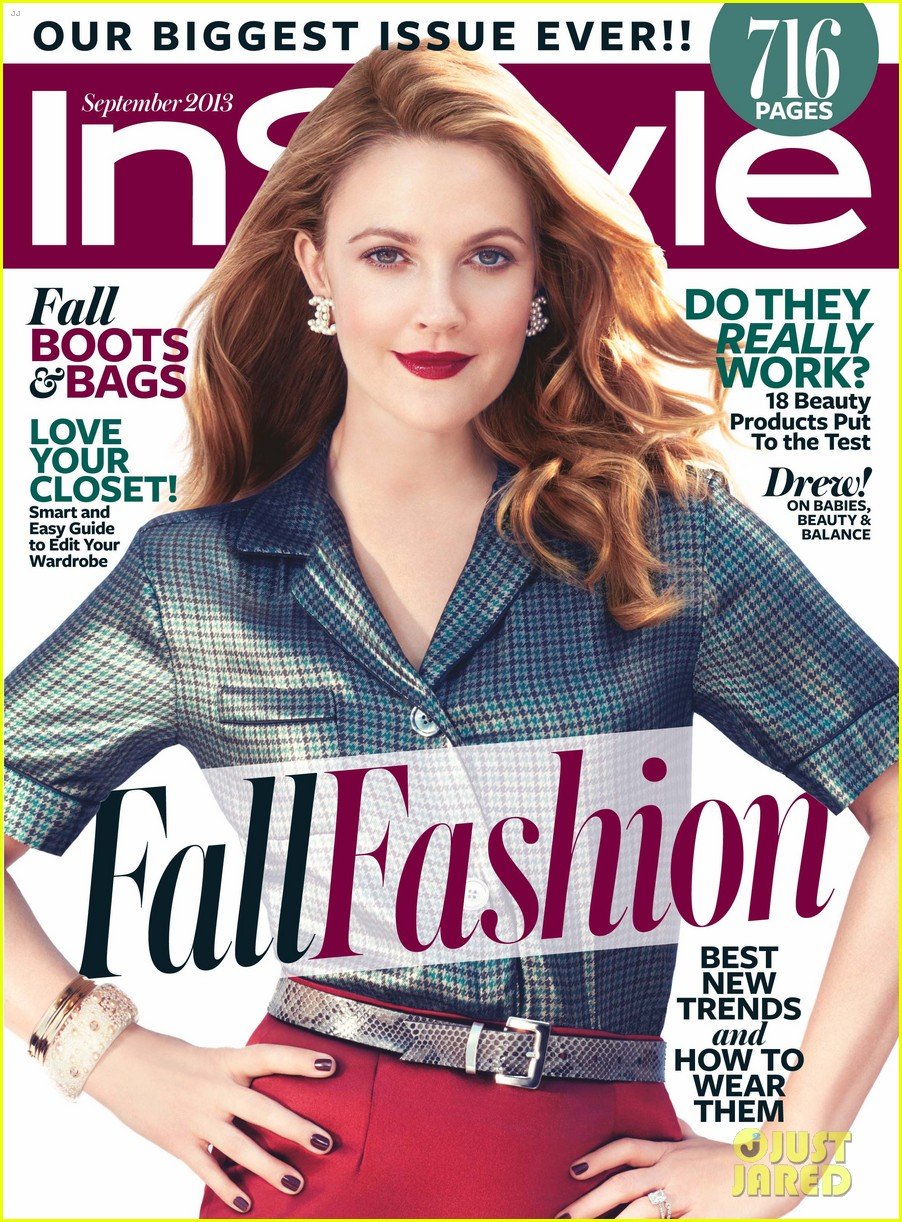 drew barrymore covers instyle september 20132929572