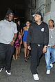chris brown night out following love more video shoot 10