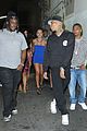 chris brown night out following love more video shoot 11