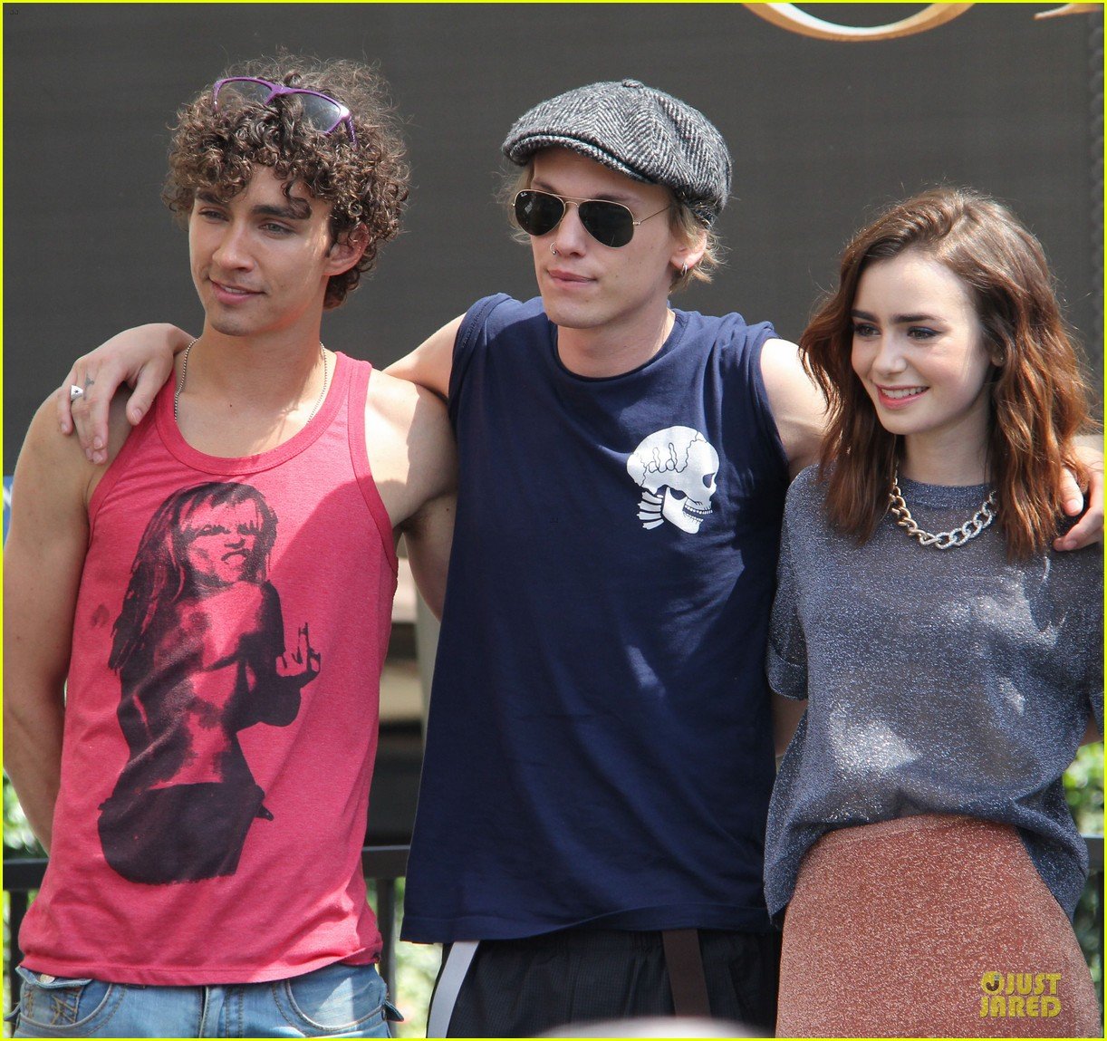 lily collins jamie campbell bower bower are very close despite split 252929811
