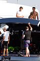 leonardo dicaprio goes shirtless after flyboarding in ibiza 15