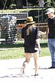 hilary duff mike comrie park day with luca 01