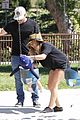 hilary duff mike comrie park day with luca 13