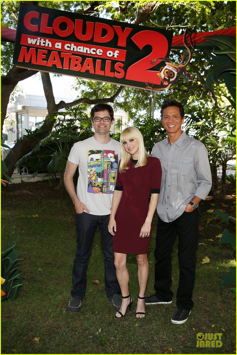 anna faris cloudy with a chance of meatballs 2 press event 012925078