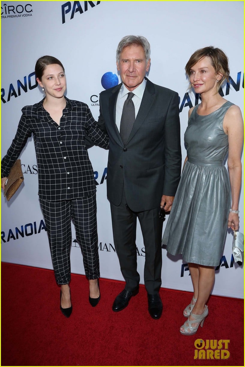harrison ford paranoia premiere with calista flockhart 15