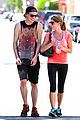 ashley greene jamie campbell bower leave the gym together 05