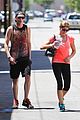ashley greene jamie campbell bower leave the gym together 23