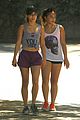 vanessa hudgens shows pierced belly button for hike 07
