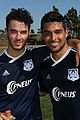 jonas brothers charity soccer game with wilmer valderrama 17