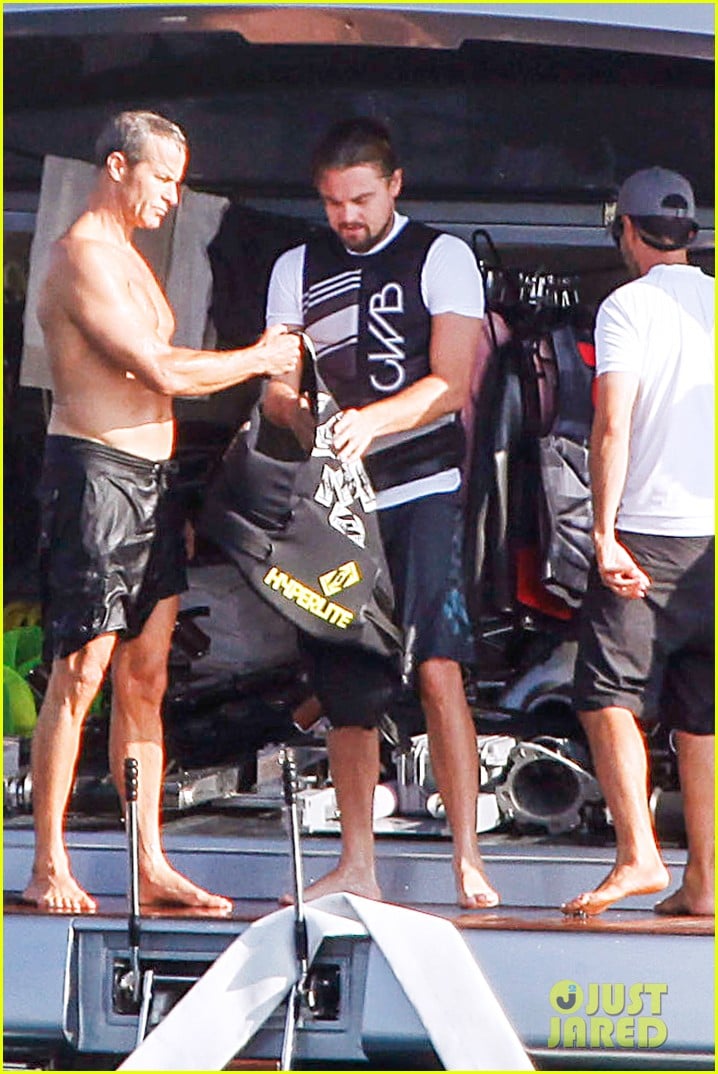 leonardo dicaprio flyboards in the air during ibiza vacation 042925476