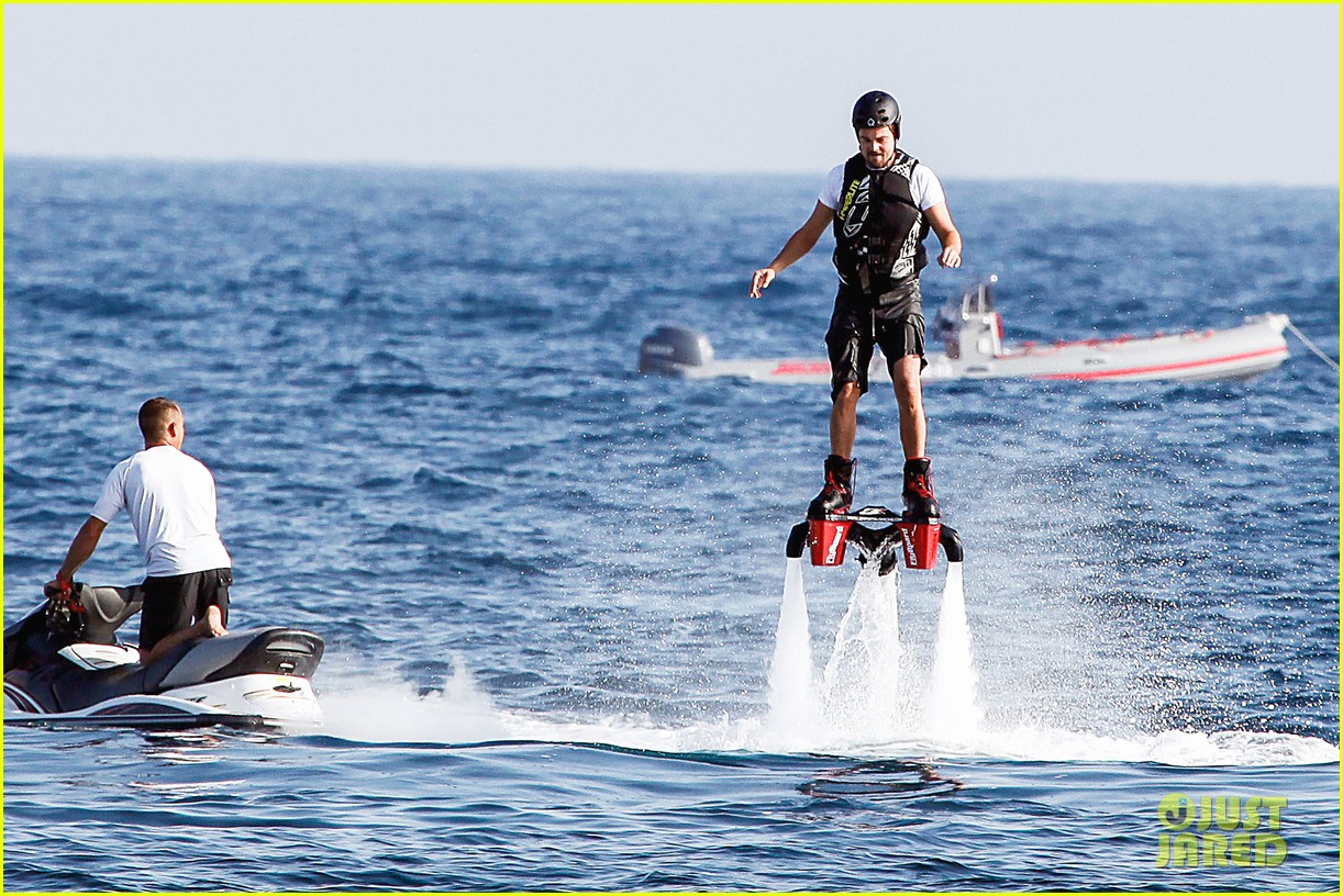 leonardo dicaprio flyboards in the air during ibiza vacation 052925477