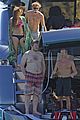 shirtless leonardo dicaprio yachts with toni garrn 07