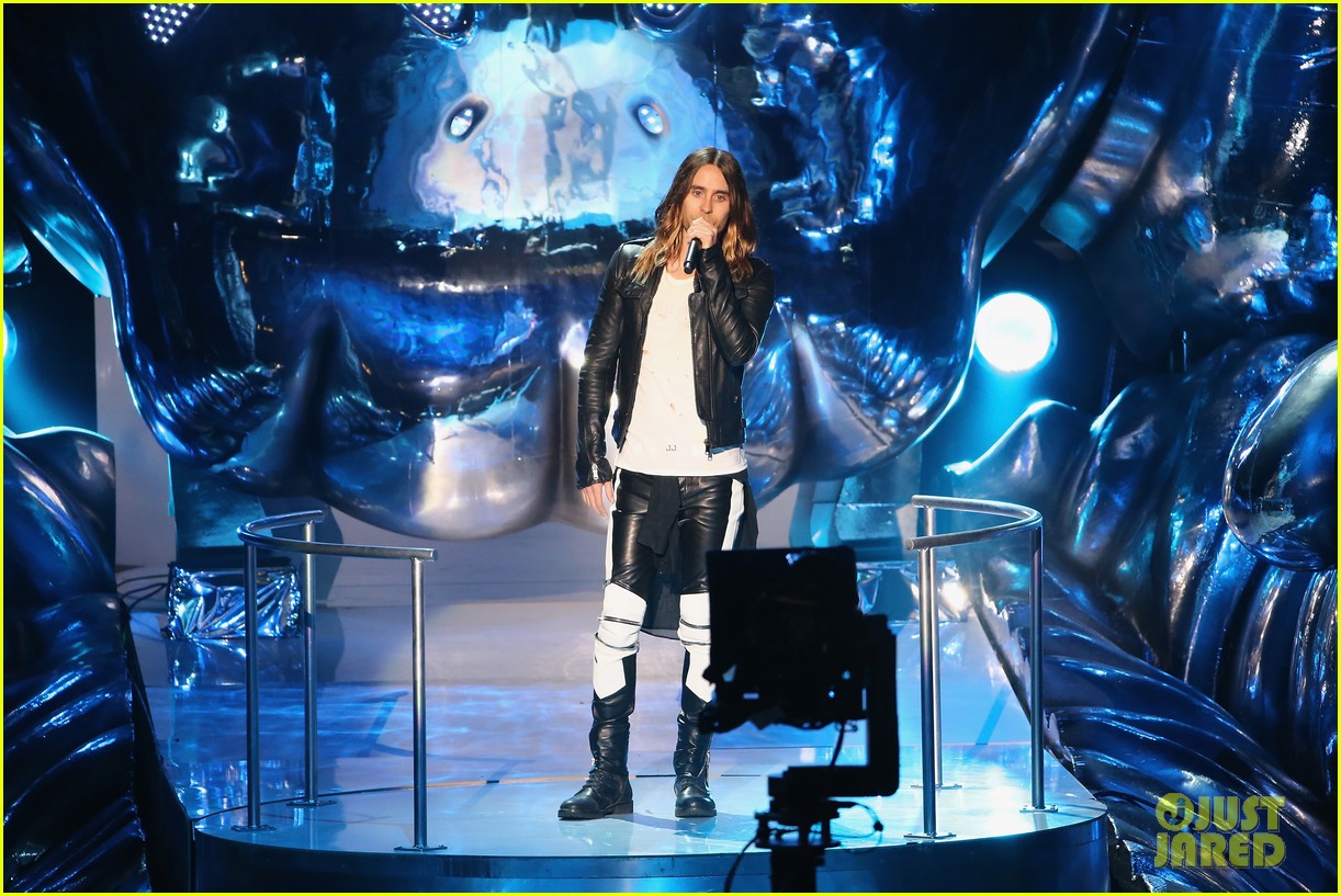 jared leto mtv vmas 2013 with 30 seconds to mars 062938028