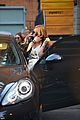 lindsay lohan gets behind the wheel in new york city 08
