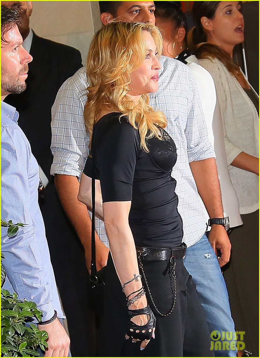 madonna rocks gold grills at the hard candy fitness center 042935297