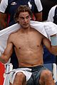 rafael nadal shirtless first round win at the us open 04