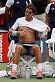rafael nadal shirtless first round win at the us open 05