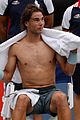 rafael nadal shirtless first round win at the us open 17