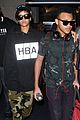 rihanna lax arrivial with the family 08