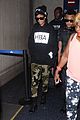 rihanna lax arrivial with the family 10