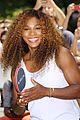 serena williams sports two hairstyles in one day 13