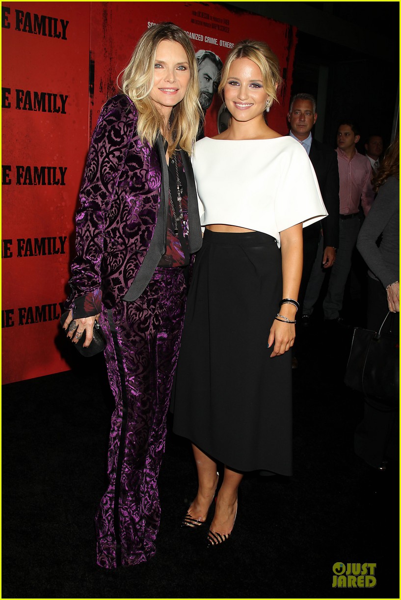 dianna agron michelle pfeiffer the family nyc premiere 232949716