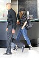 jennifer aniston wraps week with plaid pampering session 06