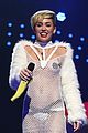 miley cyrus sings wrecking ball in nearly nude outfit video 02