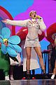 miley cyrus sings wrecking ball in nearly nude outfit video 06
