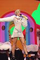 miley cyrus sings wrecking ball in nearly nude outfit video 07
