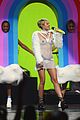 miley cyrus sings wrecking ball in nearly nude outfit video 22