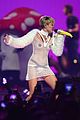 miley cyrus sings wrecking ball in nearly nude outfit video 24