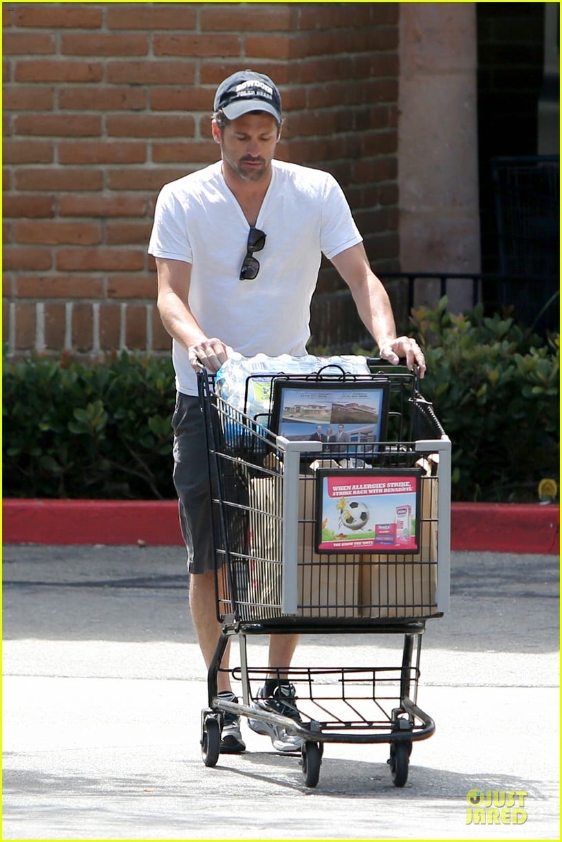 patrick dempsey labor day shopping after grand prix race 082943244