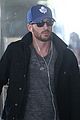 chris evans heads to new york city after disneyland date 02