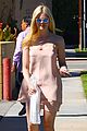 elle fanning preps for halloween with mom heather 13