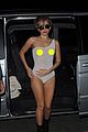 lady gaga reveals breasts in sheer outfit after itunes fest 03