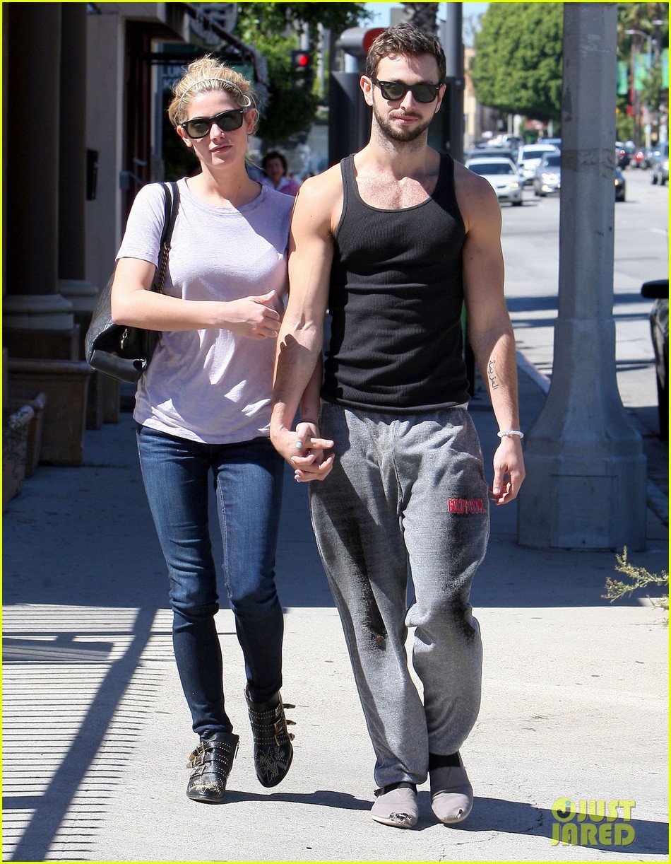 ashley greene holds hands with mystery man 232963091